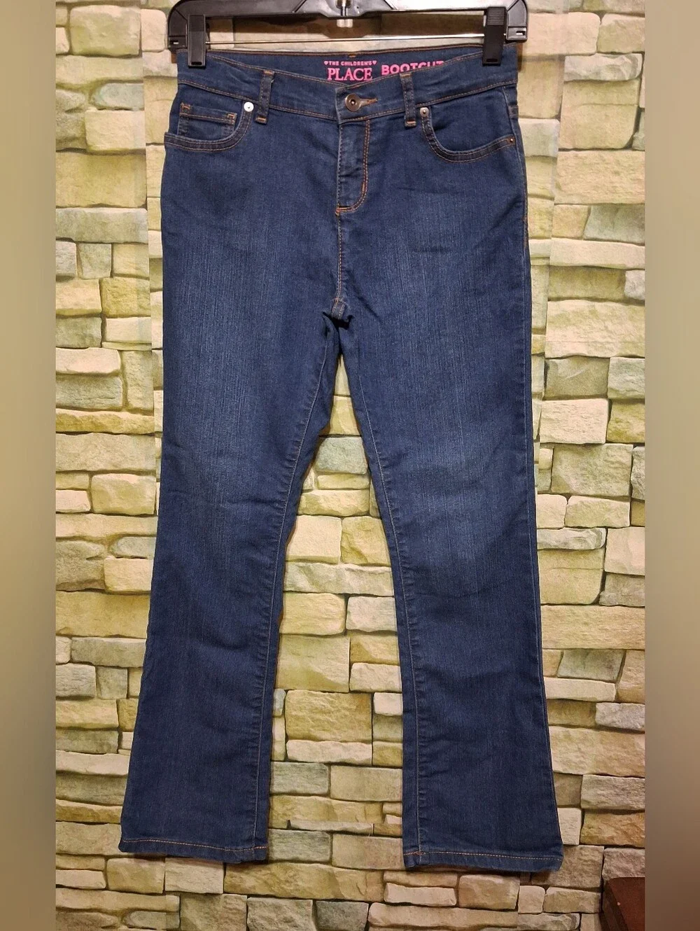 Children's Place Girls 12 Bootcut Jeans